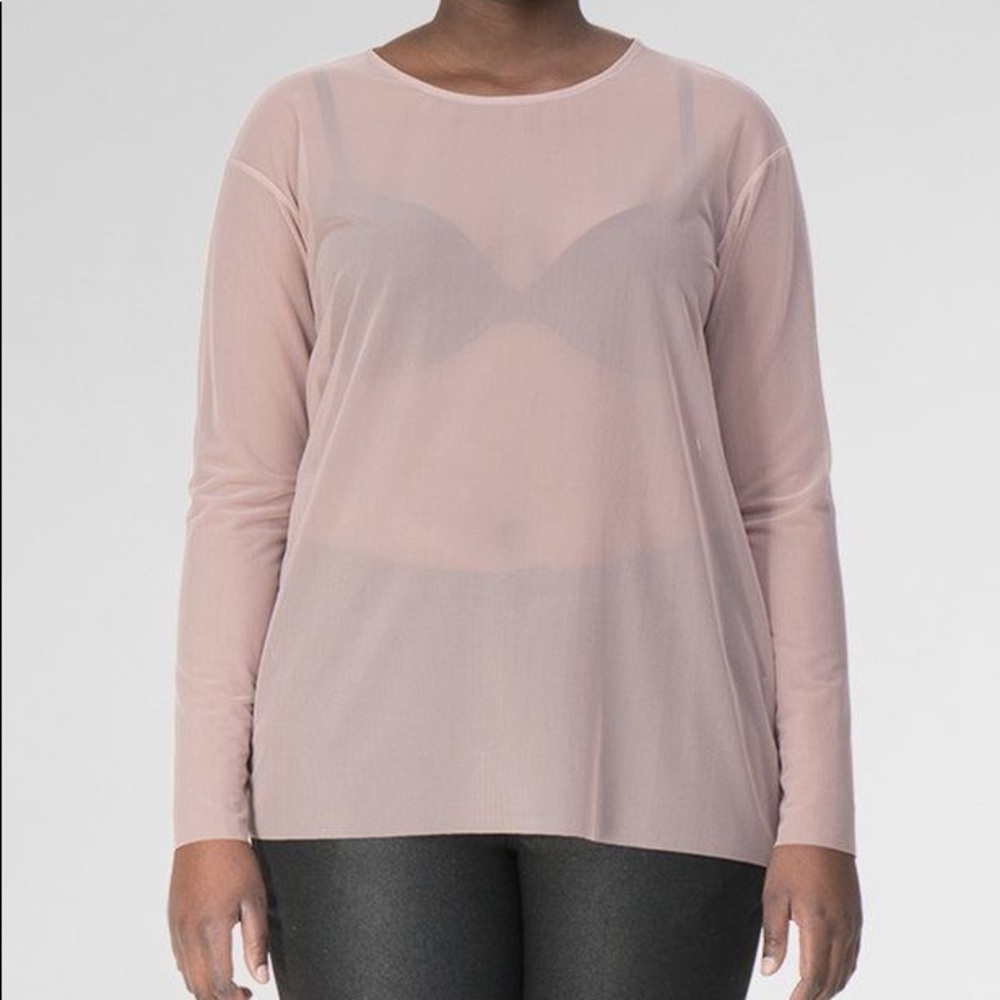 Universal Standard Thames Fog Top, Rose, New.
